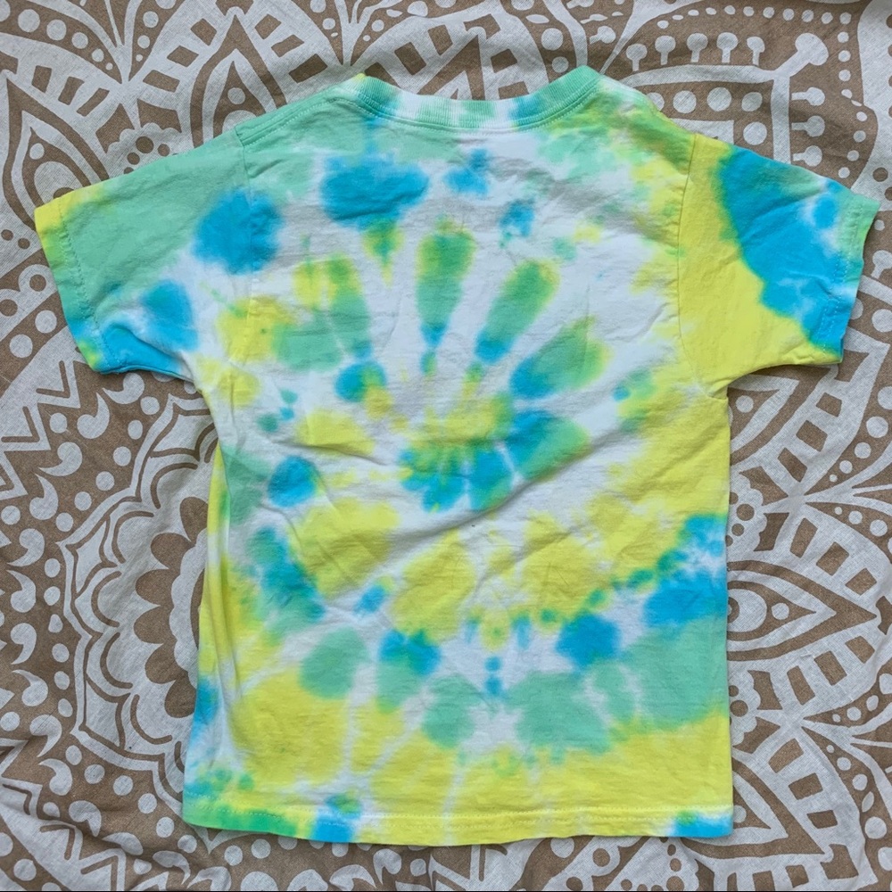 SALE! ☀️ Handmade Toddler Tie Dye Tee - Picture 3 of 3